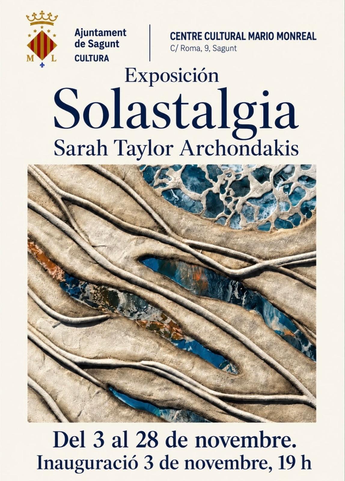 Poster for Solastalgia at Centre Cultural Mario Monreal