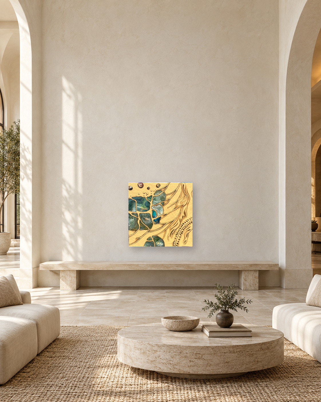 Attrition, presented in a contemporary interior
