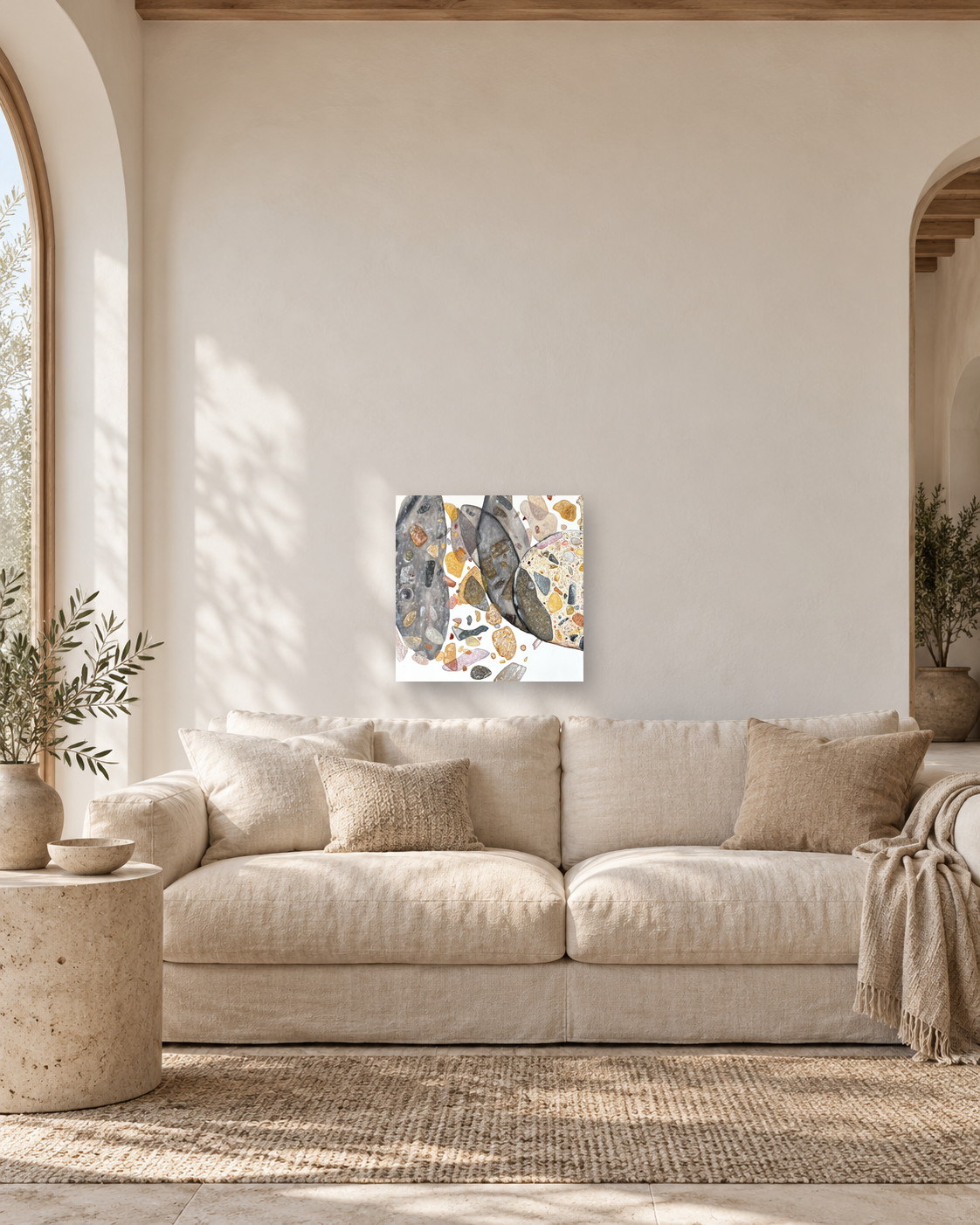 Deconstruction №1, presented in a contemporary interior
