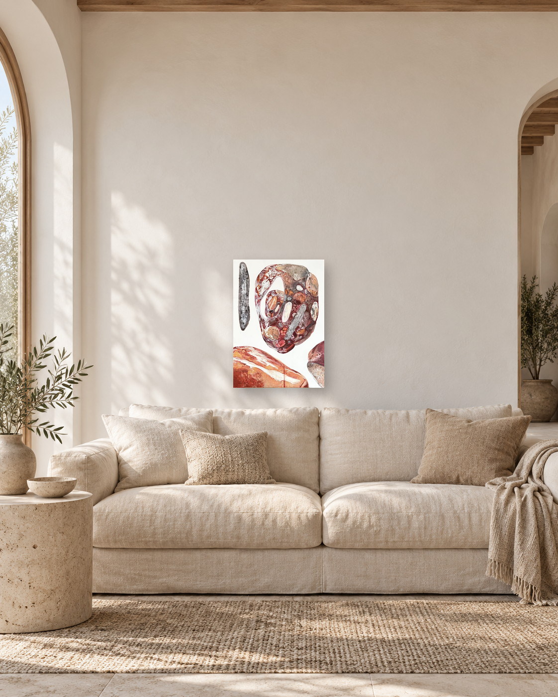 Deconstruction №5, presented in a contemporary interior