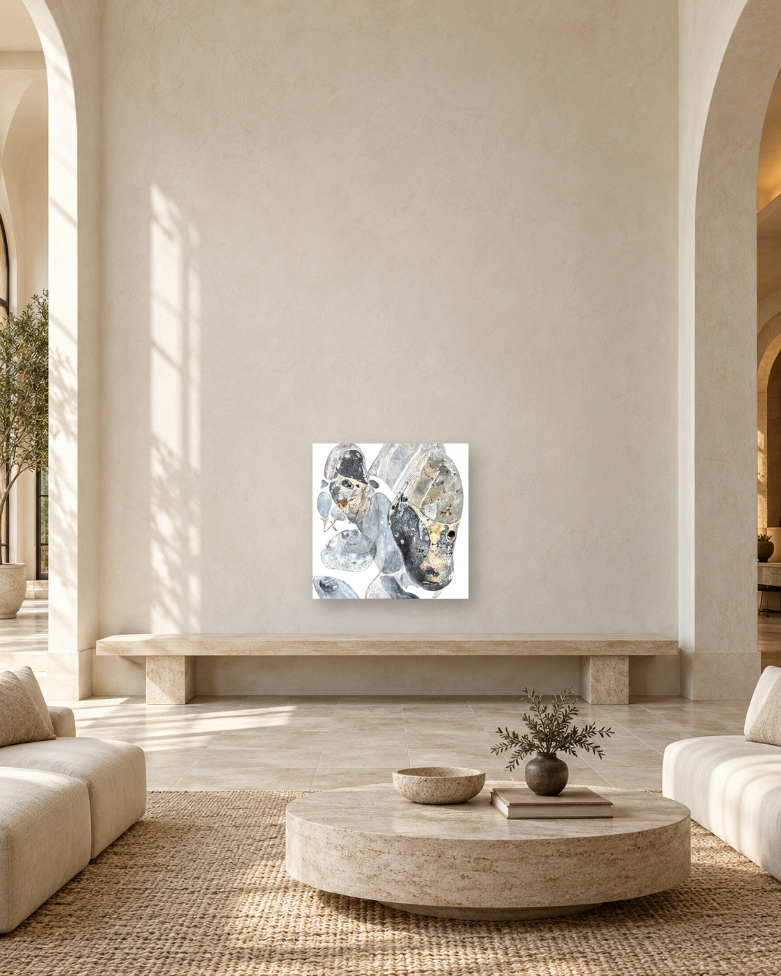Deconstruction №7, presented in a contemporary interior